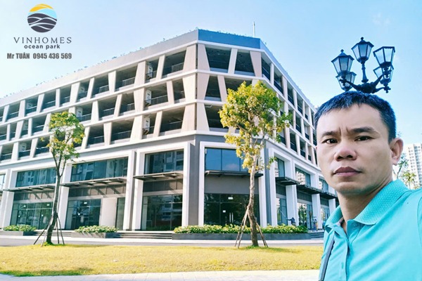 SHOP CHÂN ĐẾ 2 tầng Parking Zone Ocean Park Gia Lâm 